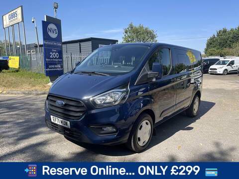 Ford Transit Custom 2.0 320 EcoBlue Trend Crew Van L1 H1 Euro 6 (s/s) 5dr - U1036