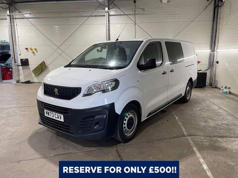 Peugeot Expert 2.0 BlueHDi 1200 Professional Premium + Long Crew Van LWB Euro 6 6dr (6 Seat) - U1066