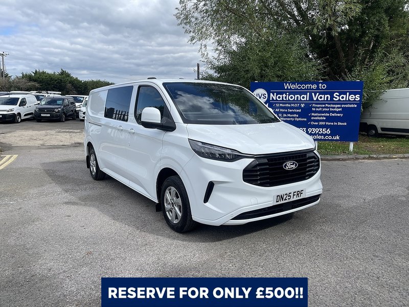Ford Transit Custom 2.0 320 EcoBlue Limited Crew Van L2 H1 Euro 6 (s/s) 5dr - U1120