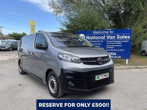 Vauxhall Vivaro Electric 3100 75kWh Prime Auto L1 H1 6dr (7.4kW Charger) - U1132