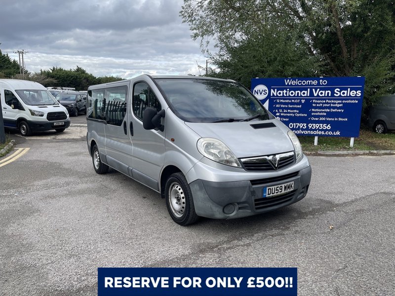 Vauxhall Vivaro 2.0 2900 CDTi 16v Combi FWD L3 H1 5dr - U1138
