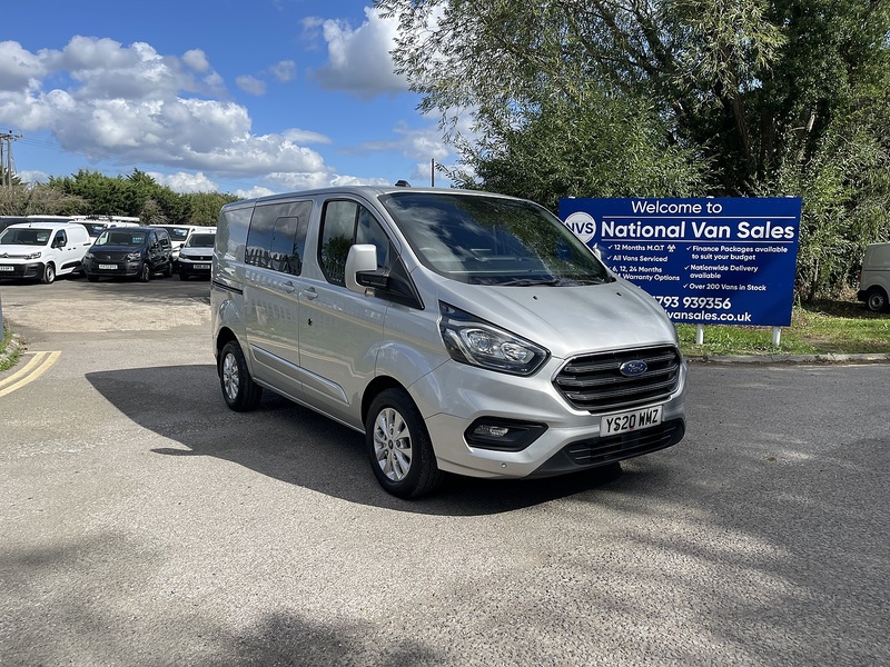 Ford Transit Custom 2.0 320 EcoBlue Limited Crew Van L1 H1 Euro 6 (s/s) 5dr - U1141