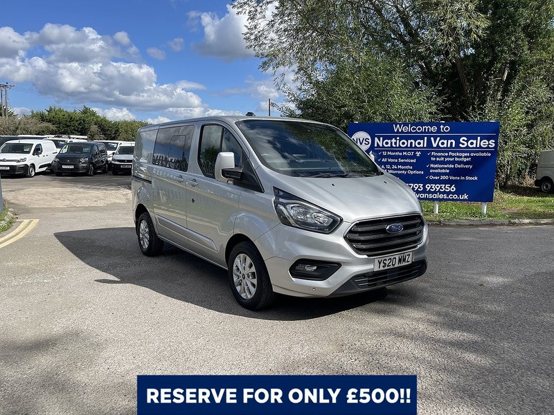 Ford Transit Custom 2.0 320 EcoBlue Limited Crew Van L1 H1 Euro 6 (s/s) 5dr - U1141
