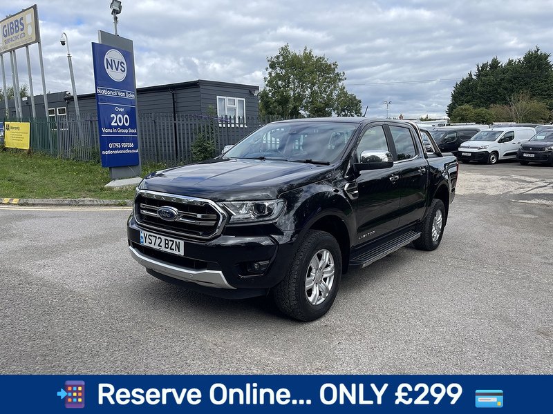 Ford Ranger 2.0 EcoBlue Limited Auto 4WD Euro 6 (s/s) 4dr - U1148