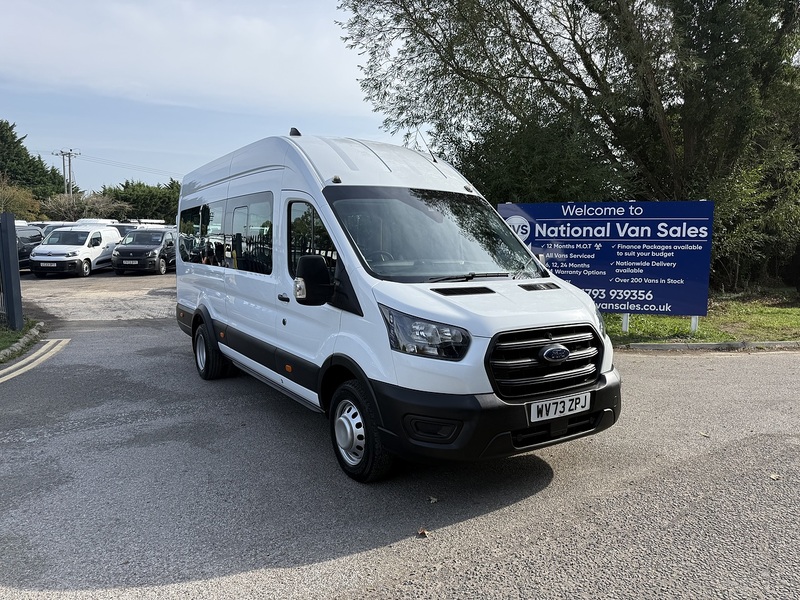 Ford Transit 2.0 460 EcoBlue Leader Auto RWD L4 H3 Euro 6 (s/s) 5dr (17 Seat, DRW) - U1153