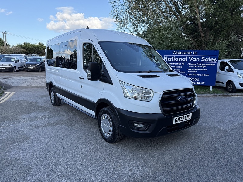 Ford Transit 2.0 410 EcoBlue Trend RWD L3 H2 Euro 6 (s/s) 5dr (15 Seat) - U1158