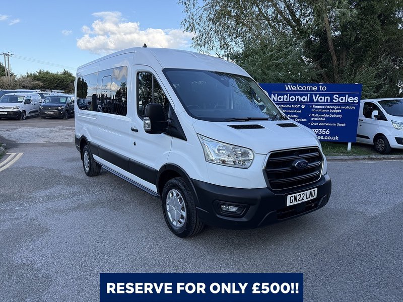 Ford Transit 2.0 410 EcoBlue Trend RWD L3 H2 Euro 6 (s/s) 5dr (15 Seat) - U1158