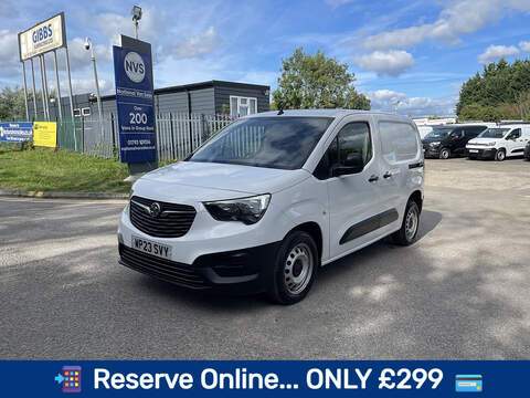 Vauxhall Combo 1.5 Turbo D 2300 Prime L1 H1 Euro 6 (s/s) 5dr - U1161