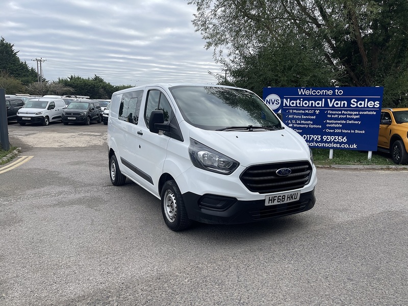 Ford Transit Custom 2.0 280 EcoBlue Crew Van L1 H1 Euro 6 5dr (5 Seat) - U1181
