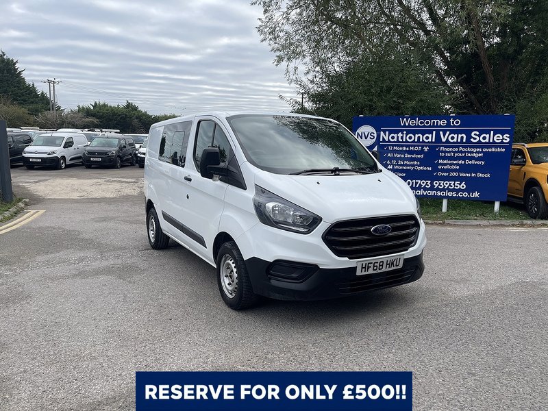 Ford Transit Custom 2.0 280 EcoBlue Crew Van L1 H1 Euro 6 5dr (5 Seat) - U1181