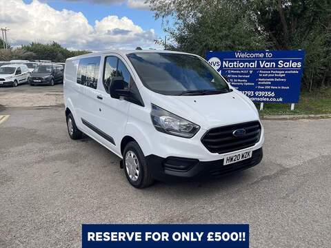 Ford Transit Custom 2.0 300 EcoBlue Leader Crew Van L2 H1 Euro 6 (s/s) 5dr - U1185