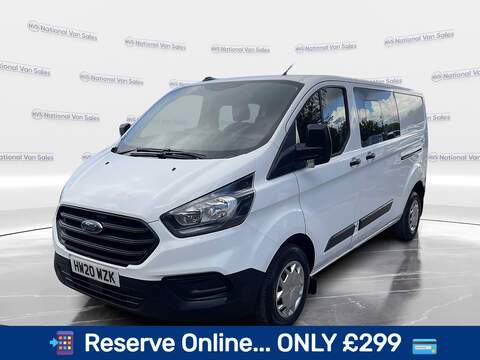Ford Transit Custom 2.0 300 EcoBlue Leader Crew Van L2 H1 Euro 6 (s/s) 5dr - U1185