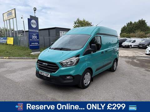 Ford Transit Custom 2.0 340 EcoBlue Trend Auto L1 H2 Euro 6 5dr - U1187