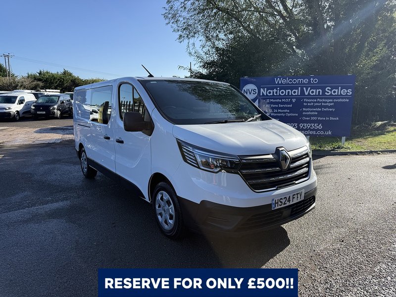 Renault Trafic 2.0 dCi Blue LL30 Advance Crew Van L2 H1 Euro 6 (s/s) 6dr - U1196