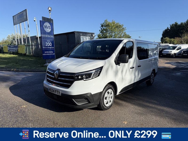 Renault Trafic 2.0 dCi Blue LL30 Advance Crew Van L2 H1 Euro 6 (s/s) 6dr - U1196