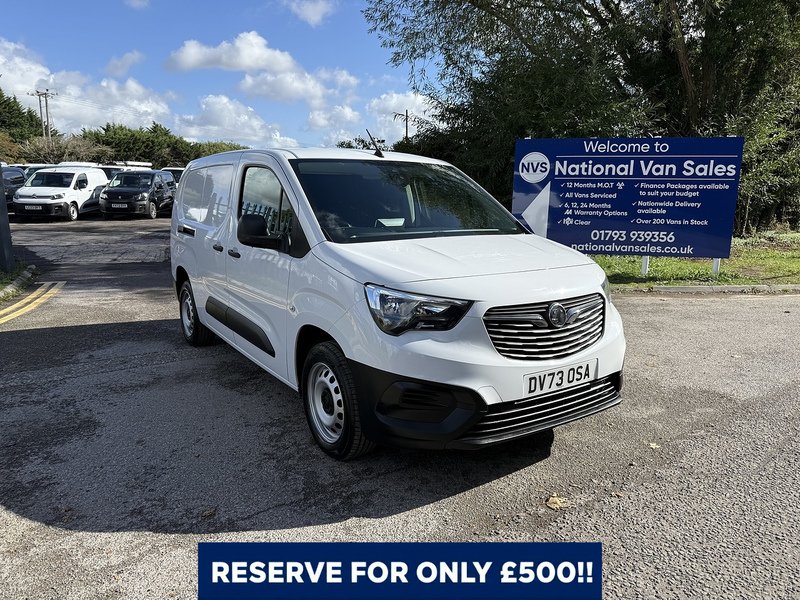 Vauxhall Combo 1.5 Turbo D 2300 Prime Crew Van L2 Euro 6 (s/s) 6dr - U1197