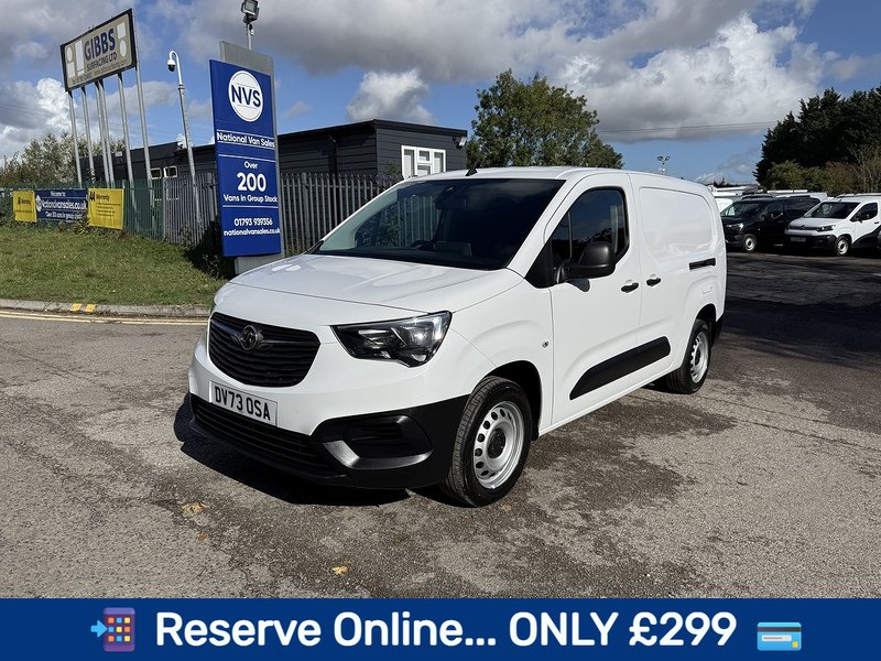 Vauxhall Combo 1.5 Turbo D 2300 Prime Crew Van L2 Euro 6 (s/s) 6dr - U1197