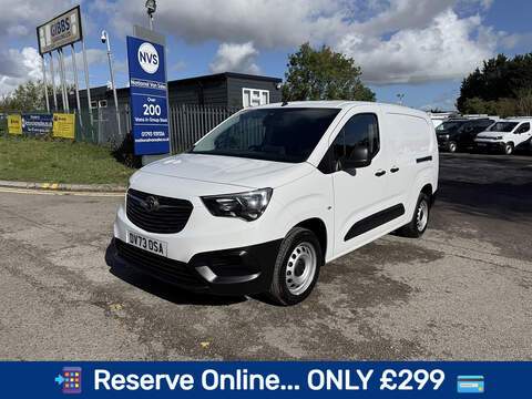 Vauxhall Combo 1.5 Turbo D 2300 Prime Crew Van L2 Euro 6 (s/s) 6dr - U1197