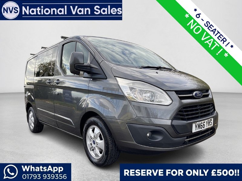 Ford Transit Custom 2.0 TDCi 310 Limited Panel Van 5dr Diesel Manual L1 H1 (163 g/km, 128 bhp) - U280