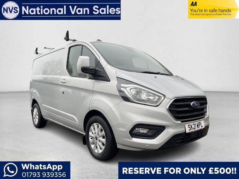 Ford Transit Custom 1.0 340 EcoBoost 13.6kWh Limited Auto L1 H1 Euro 6 5dr - U299
