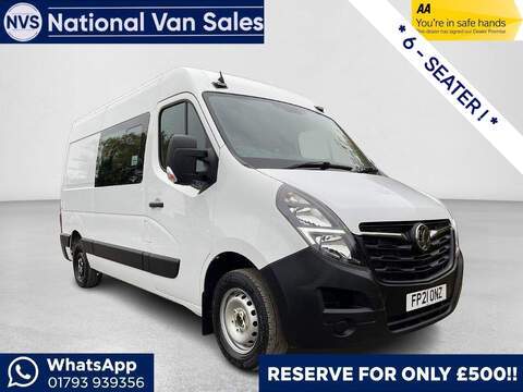 Vauxhall Movano 2.3 CDTi 3500 BiTurbo Edition FWD L2 H2 Euro 6 5dr - U334