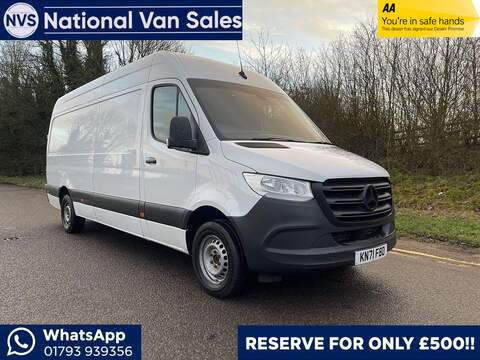 Mercedes-Benz Sprinter Vito Progressive Panel Van 1 Manual Diesel