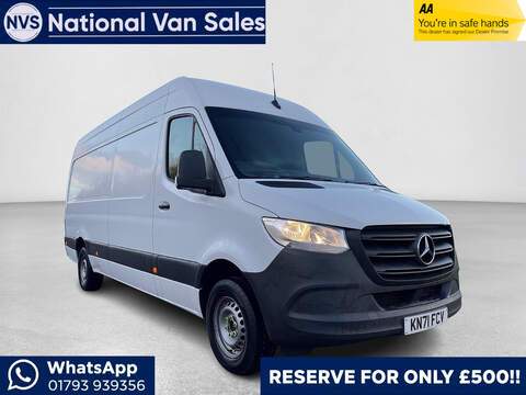Mercedes-Benz Sprinter Vito Progressive Panel Van 1 Manual Diesel