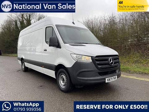 Mercedes-Benz Sprinter Vito Progressive Panel Van 1 Manual Diesel