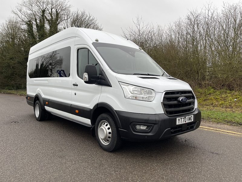 Ford Transit 2.0 460 EcoBlue Leader RWD L4 H3 Euro 6 (s/s) 5dr (17 Seat, DRW) - U392