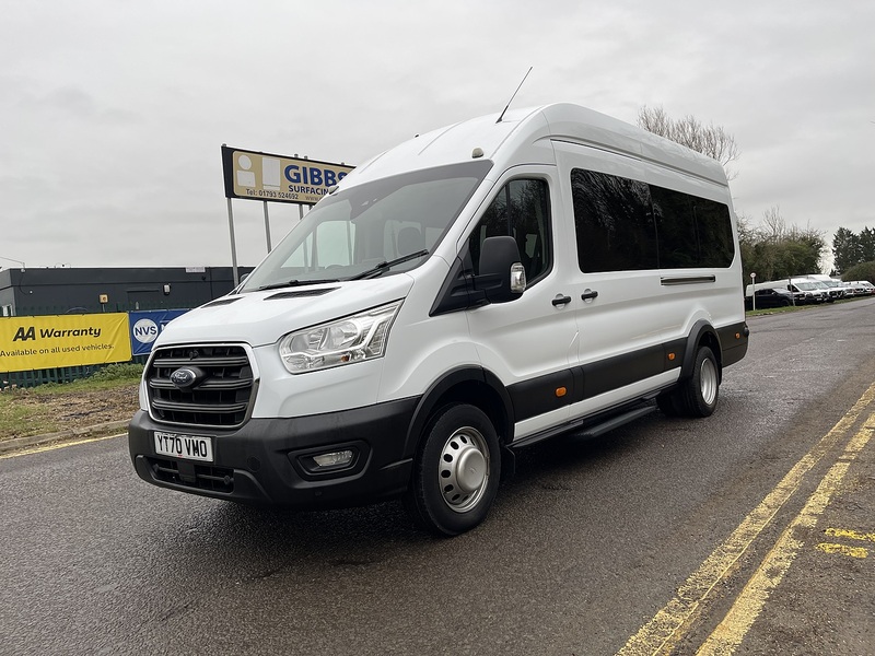 Ford Transit 2.0 460 EcoBlue Leader RWD L4 H3 Euro 6 (s/s) 5dr (17 Seat, DRW) - U392