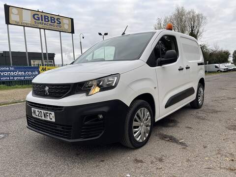 Peugeot Partner 1.5 BlueHDi 1000 Professional Standard Panel Van SWB Euro 6 (s/s) 5dr - U406