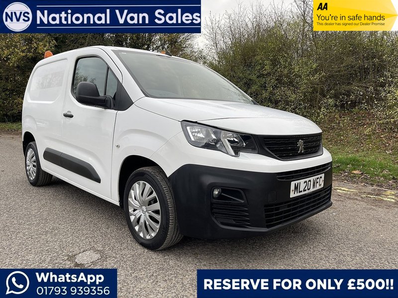 Peugeot Partner 1.5 BlueHDi 1000 Professional Standard Panel Van SWB Euro 6 (s/s) 5dr - U406