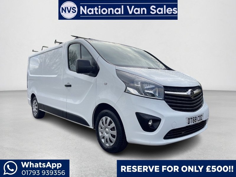 Vauxhall Vivaro 1.6 CDTi 2900 Sportive Panel Van 5dr Diesel Manual L2 H1 Euro 6 (120 ps) - U425