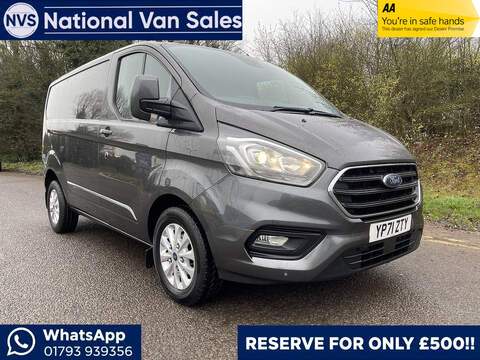 Ford Transit Custom E-Transit Custom Limited Panel Van Automatic Electric