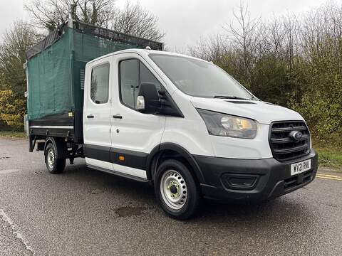 Ford Transit 130ps 350 L3  Double Cab RWD Tipper RWD 2.0 4dr Tipper Manual Diesel - U463