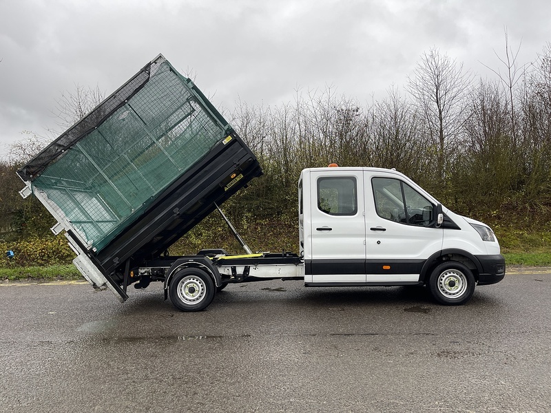 Ford Transit 130ps 350 L3  Double Cab RWD Tipper RWD 2.0 4dr Tipper Manual Diesel - U463