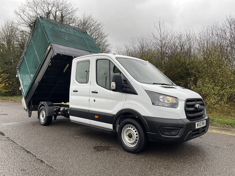 Ford Transit 130ps 350 L3  Double Cab RWD Tipper RWD 2.0 4dr Tipper Manual Diesel - U463