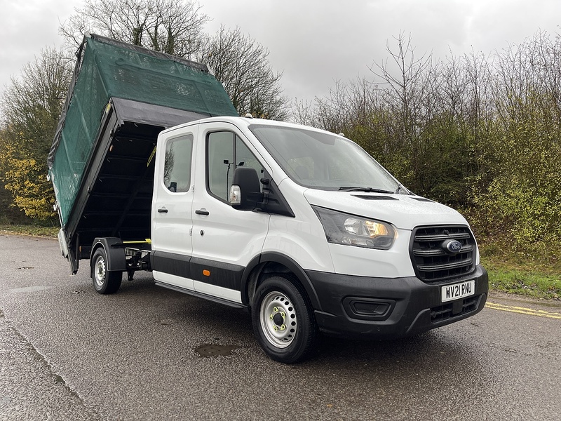Ford Transit 130ps 350 L3  Double Cab RWD Tipper RWD 2.0 4dr Tipper Manual Diesel - U463