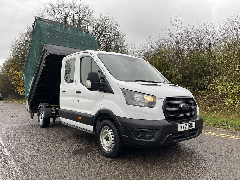 Ford Transit 130ps 350 L3  Double Cab RWD Tipper RWD 2.0 4dr Tipper Manual Diesel - U463