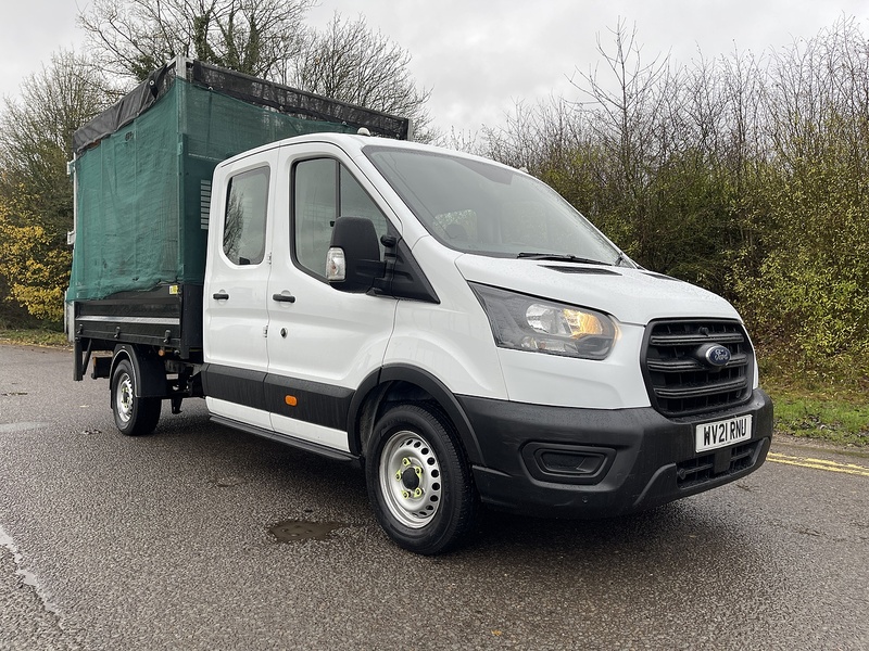 Ford Transit 130ps 350 L3  Double Cab RWD Tipper RWD 2.0 4dr Tipper Manual Diesel - U463