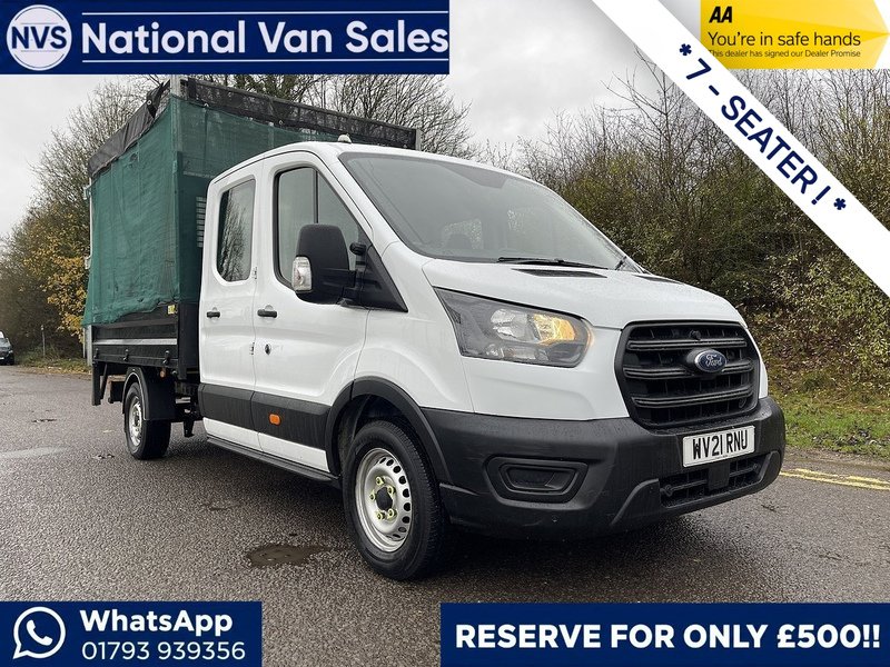 Ford Transit 130ps 350 L3  Double Cab RWD Tipper RWD 2.0 4dr Tipper Manual Diesel - U463