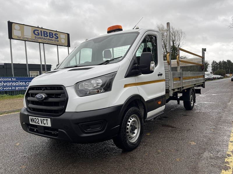 Ford Transit 2.0 350 EcoBlue Leader Dropside 2dr Diesel Manual RWD L4 Euro 6 (s/s) (130 ps) - U483