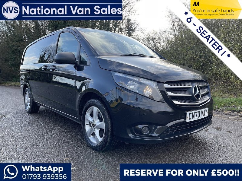 Mercedes-Benz Vito 2.1 114 CDI Premium Crew Van RWD L2 Euro 6 (s/s) 5dr (LWB) - U498