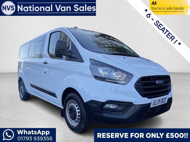 Ford Transit Custom 2.0 320 EcoBlue Leader Crew Van L2 H1 Euro 6 (s/s) 5dr - U500