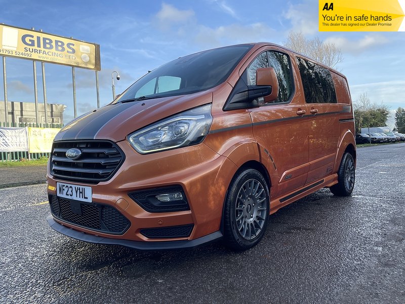 Ford Transit Custom 2.0 320 EcoBlue MS-RT Crew Van Double Cab 5dr Diesel Auto L1 H1 Euro 6 (s/s) (170 ps) - U510