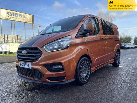 Ford Transit Custom 2.0 320 EcoBlue MS-RT Crew Van Double Cab 5dr Diesel Auto L1 H1 Euro 6 (s/s) (170 ps) - U510