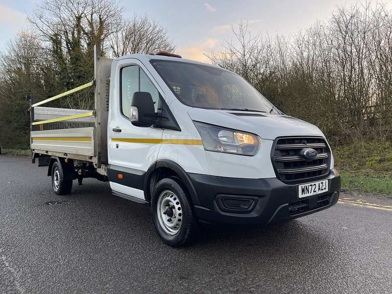 Ford Transit 2.0 350 EcoBlue Leader Dropside 2dr Diesel Manual RWD L4 Euro 6 (s/s) (130 ps) - U537