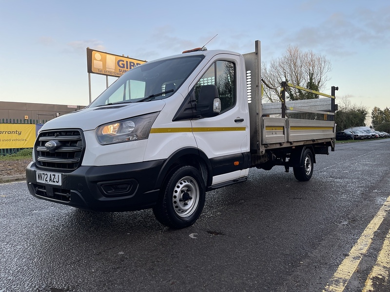 Ford Transit 2.0 350 EcoBlue Leader Dropside 2dr Diesel Manual RWD L4 Euro 6 (s/s) (130 ps) - U537