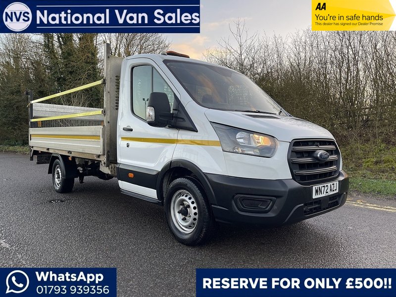 Ford Transit 2.0 350 EcoBlue Leader Dropside 2dr Diesel Manual RWD L4 Euro 6 (s/s) (130 ps) - U537
