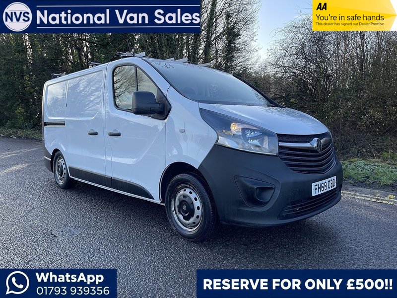 Vauxhall Vivaro 1.6 CDTi 2900 L1 H1 Euro 6 (s/s) 5dr - U551
